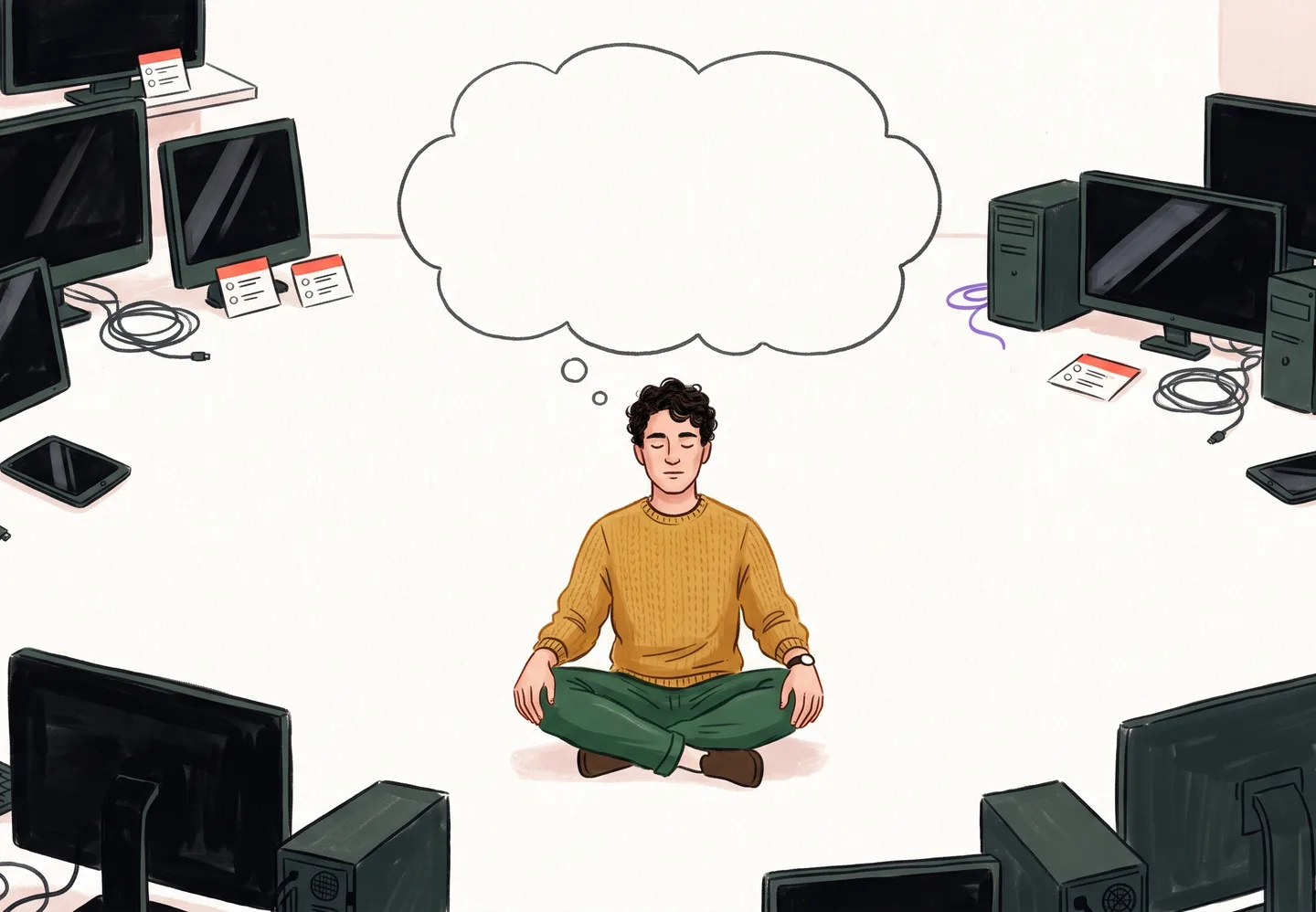 Less software, more thinking