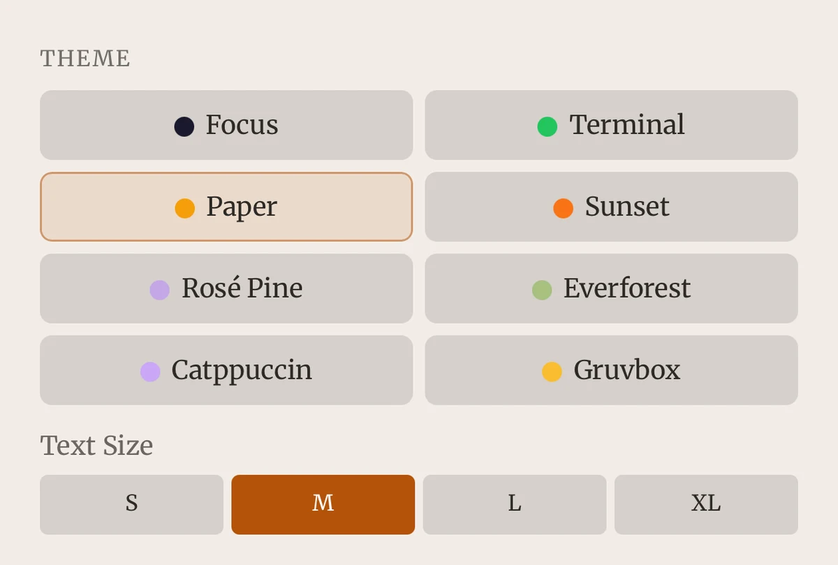 Benchpad — three pads and a block editor, encrypted at rest